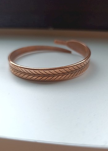 Bakır Minimalist Bohem Kadın Bileklik - Görsel 2