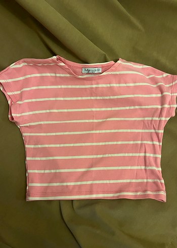 Çizgili Crop - Görsel 2