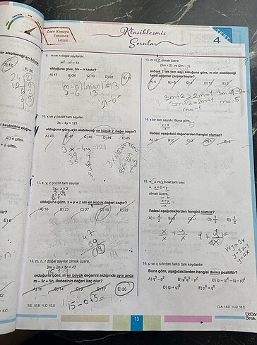  Üç Dört Beş Tyt Matematik Soru Bankası
