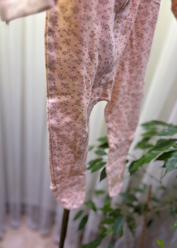 Dantel Detaylı Pembe Bebek Tulumu - Görsel 4