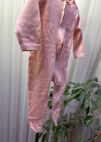 Pembe Fermuarlı Bebek tulum - Görsel 3