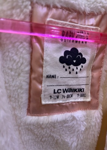 Kürklü Pembe Kız Çocuk Mont - Görsel 6