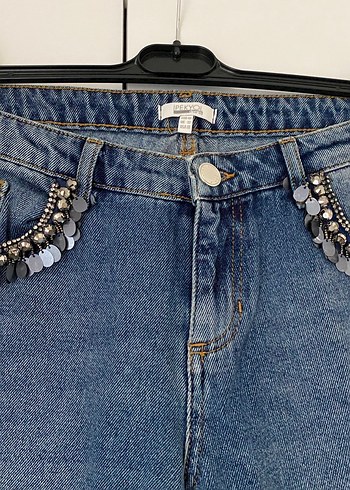 40 Beden mavi Renk İpekyol Denim
