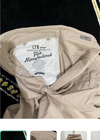 LTB Bej Denim Pantolon