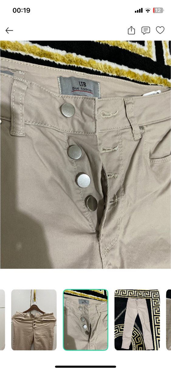 LTB Bej Denim Pantolon — görsel 8/8