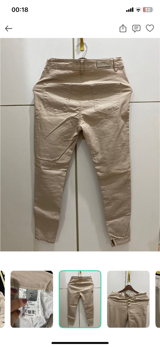 LTB Bej Denim Pantolon — görsel 4/8