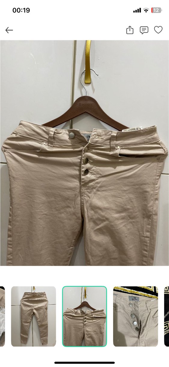 LTB Bej Denim Pantolon — görsel 6/8