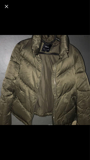 Bershka Bershka haki renk mont