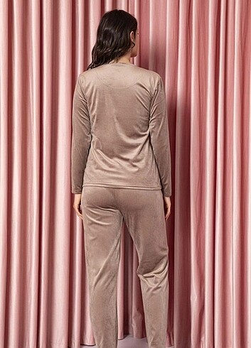 Kadife Pijama Takımı