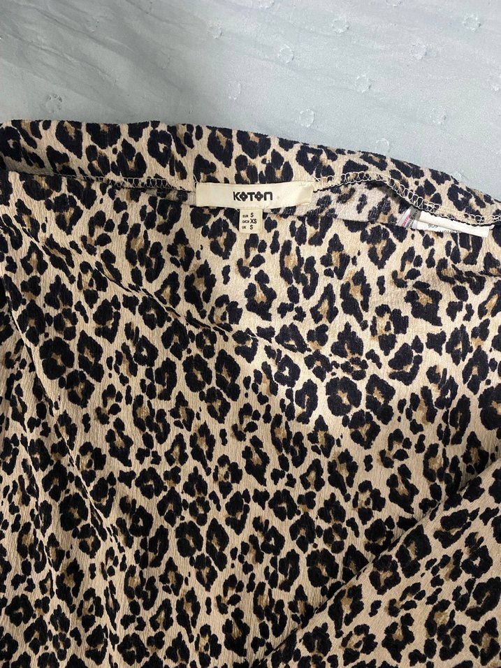 Leopar Desenli Uzun etek - Görsel 2