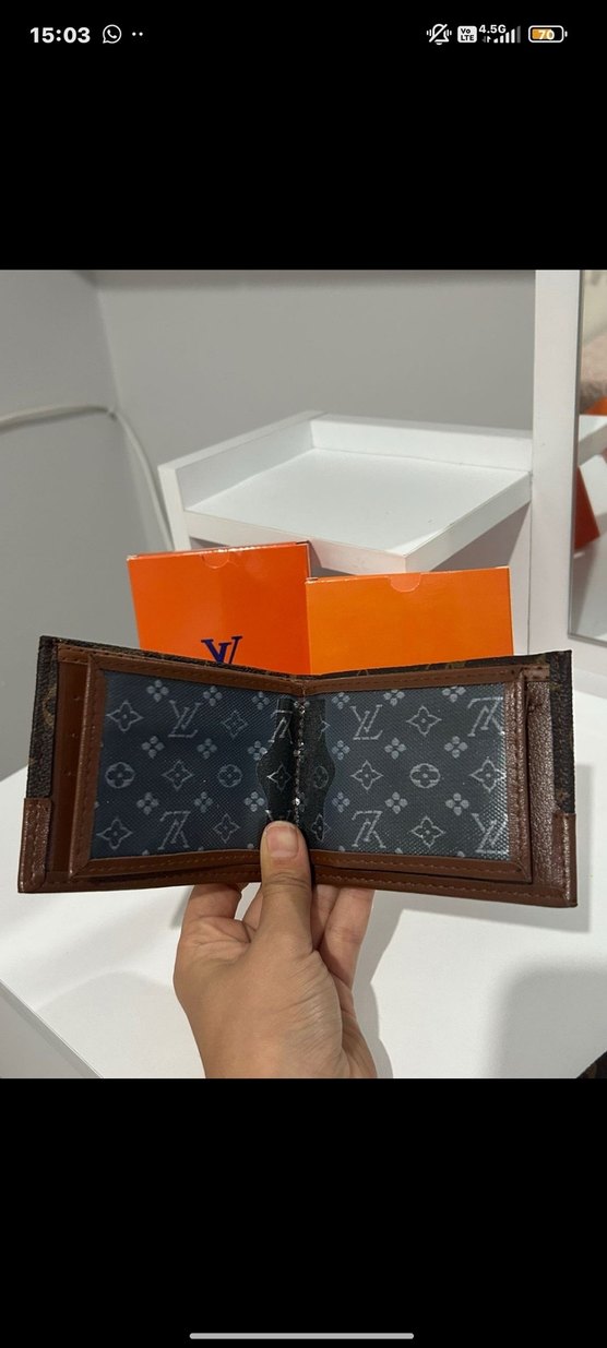 Erkek Kahverengi Cüzdan - Görsel 3