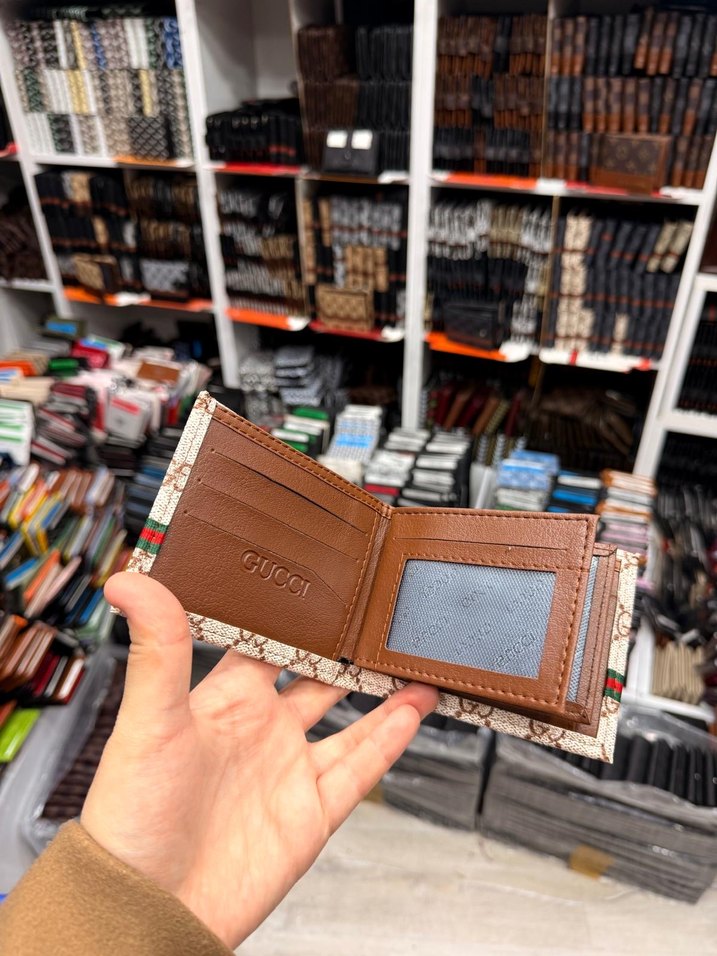 Çok Renkli Baskılı Erkek Cüzdanı - Görsel 2