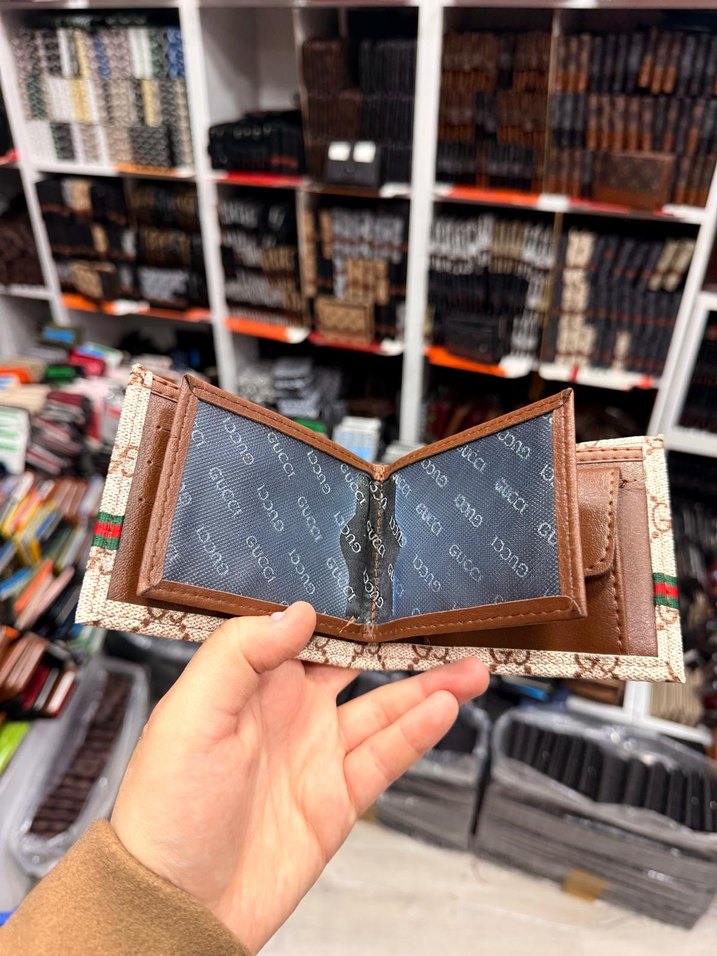 Çok Renkli Baskılı Erkek Cüzdanı - Görsel 3