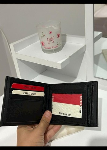 Calvin Klein Siyah Minimalist Erkek Cüzdanı - Görsel 6