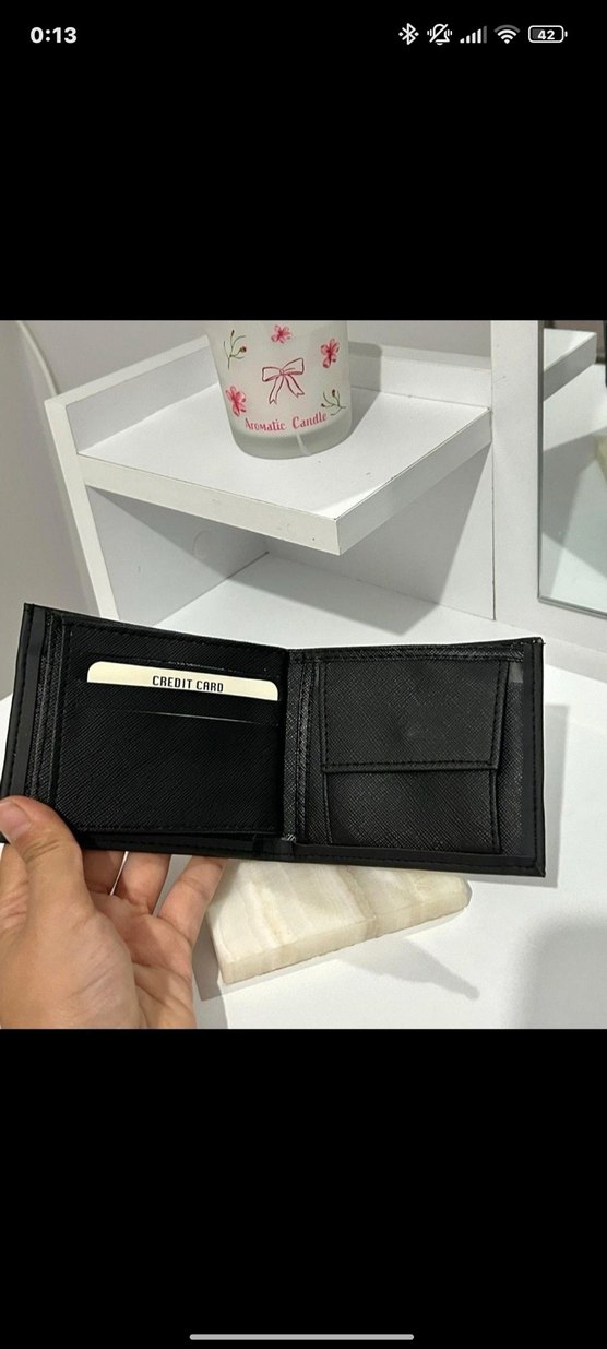Calvin Klein Siyah Minimalist Erkek Cüzdanı - Görsel 3