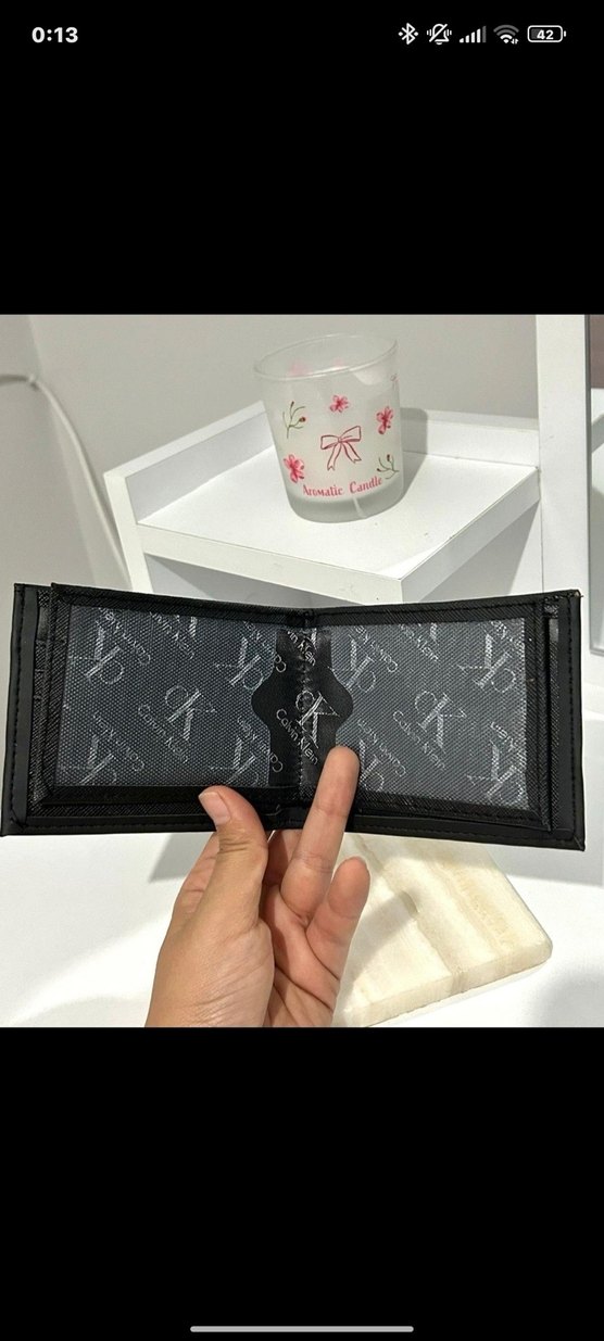 Calvin Klein Siyah Minimalist Erkek Cüzdanı - Görsel 2