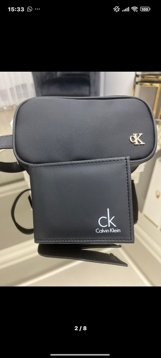 Calvin Klein Siyah Erkek Cüzdan Çanta - Görsel 2