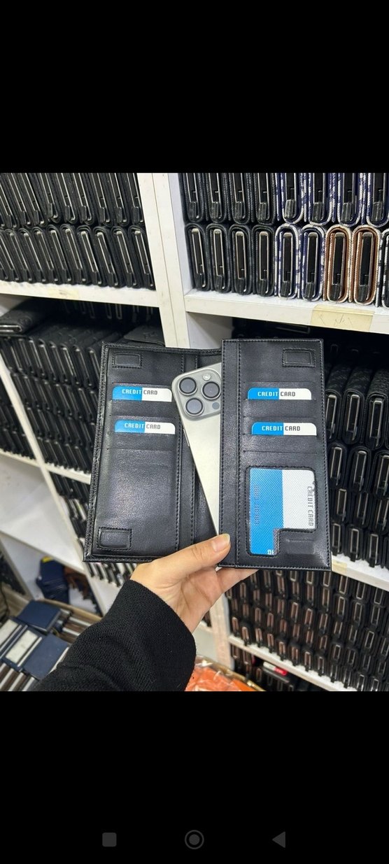 Louis Vuitton Siyah Erkek Cüzdan - Görsel 3