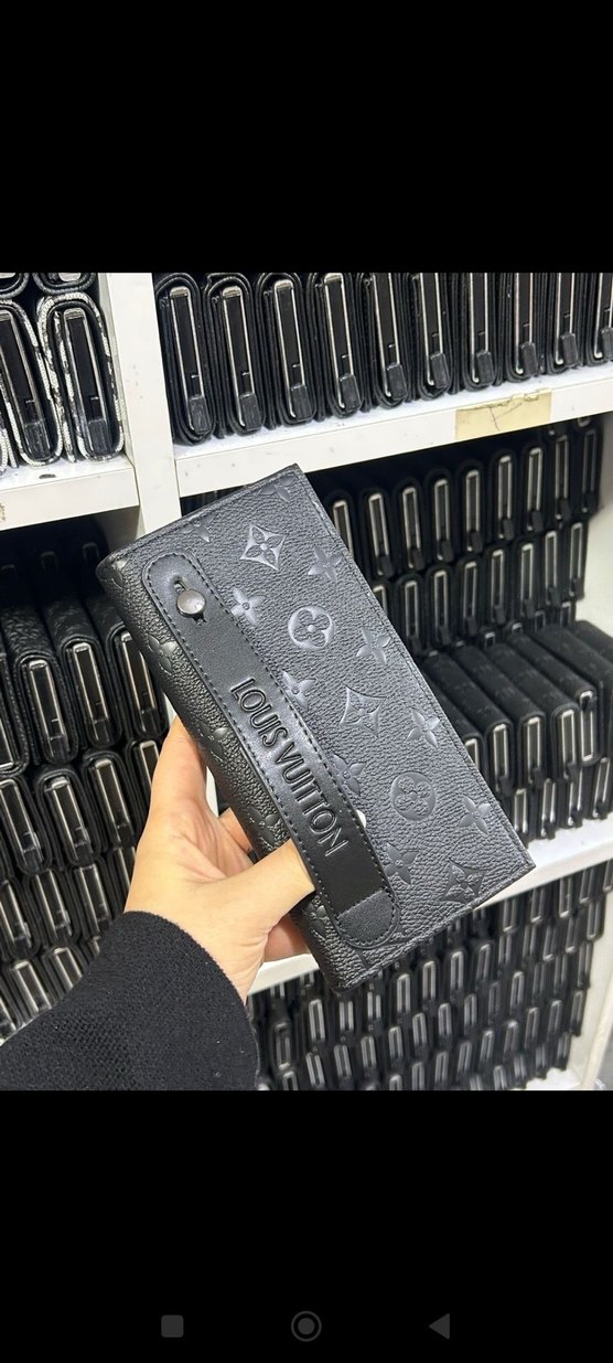 Louis Vuitton Siyah Erkek Cüzdan - Görsel 5