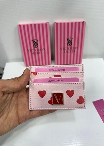Victoria's Secret Parlak Pembe Kadın Cüzdan - Görsel 5