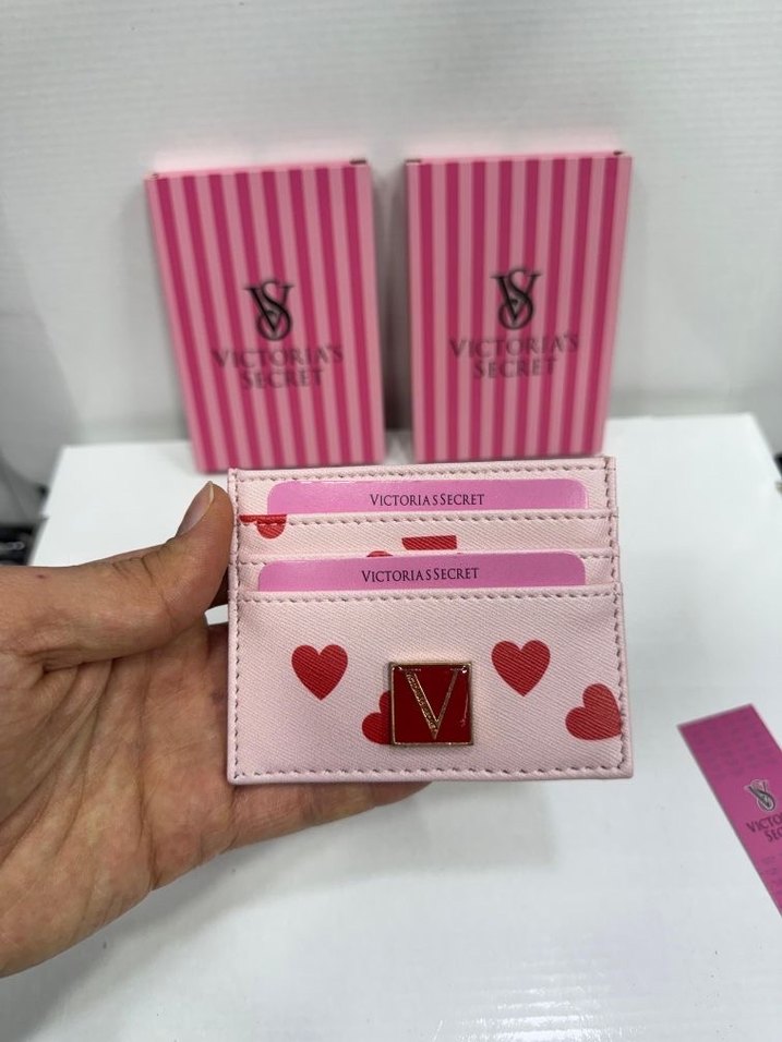 Victoria's Secret Parlak Pembe Kadın Cüzdan - Görsel 5