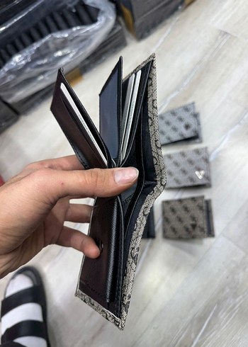 Gri Baskılı Cüzdan - Görsel 2