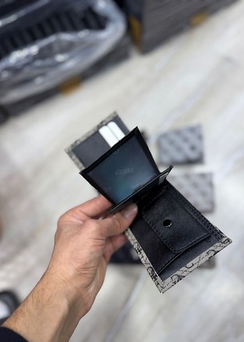 Gri Baskılı Cüzdan - Görsel 7