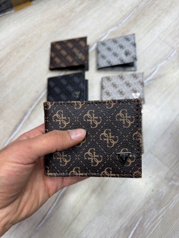 Gri Baskılı Cüzdan - Görsel 3