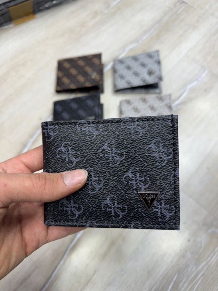 Gri Baskılı Cüzdan - Görsel 5