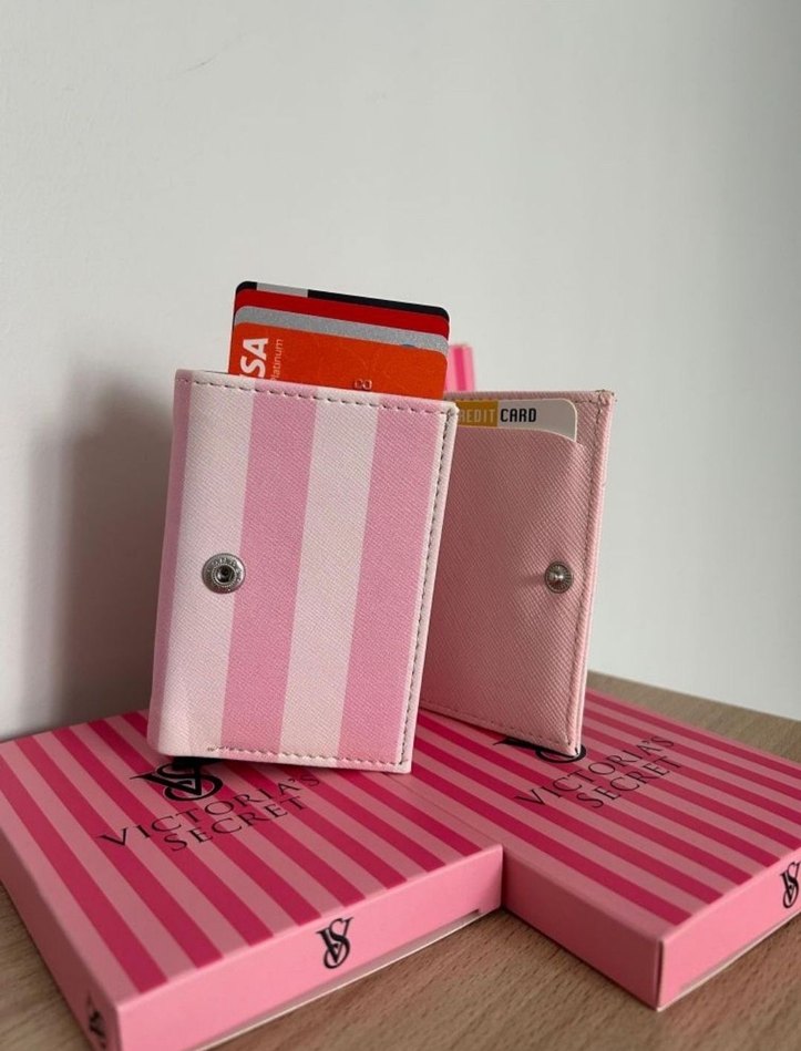Victoria's Secret Pembe Kadın Deri Cüzdan - Görsel 2