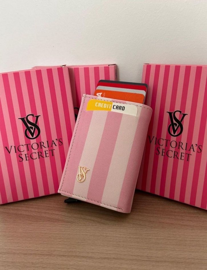 Victoria's Secret Pembe Kadın Deri Cüzdan - Görsel 3