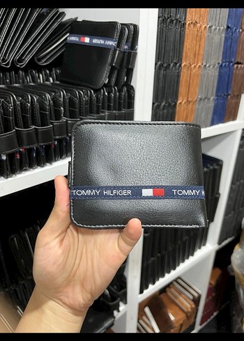 Tommy Hilfiger Siyah Baskılı Erkek Cüzdan - Görsel 2