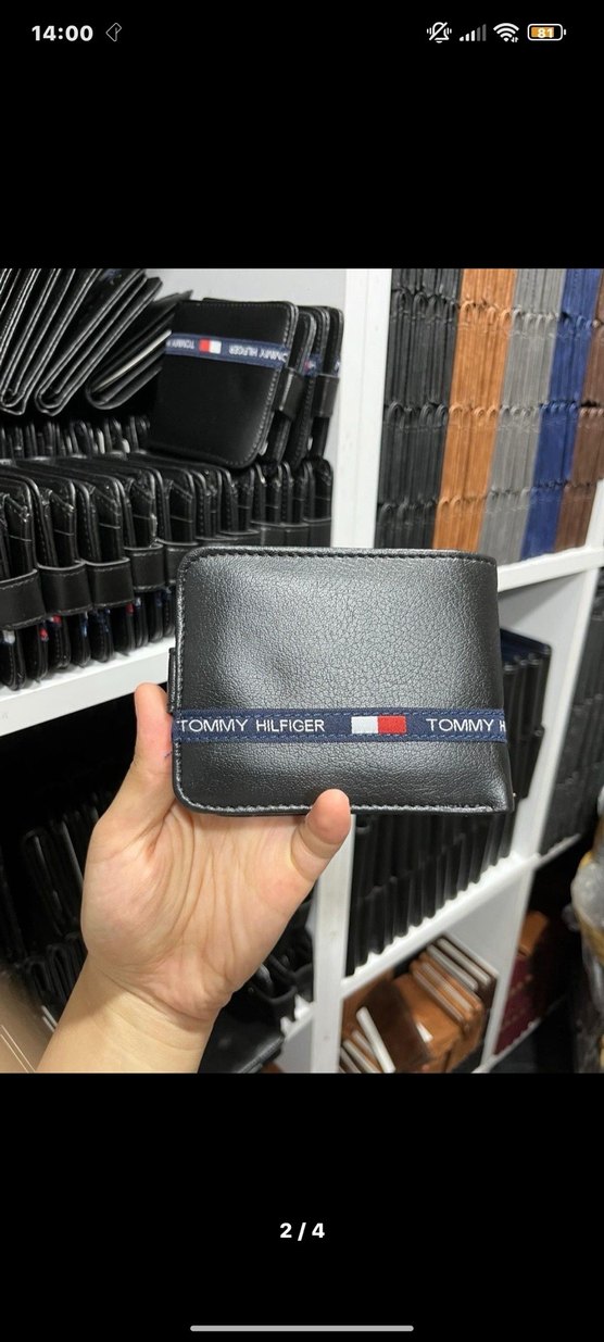 Tommy Hilfiger Siyah Baskılı Erkek Cüzdan - Görsel 2