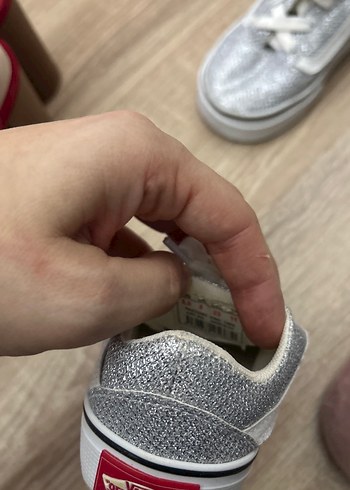 Kız Çocuk Gri Vans Spor Ayakkabı - Görsel 2