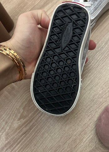 Kız Çocuk Gri Vans Spor Ayakkabı - Görsel 3