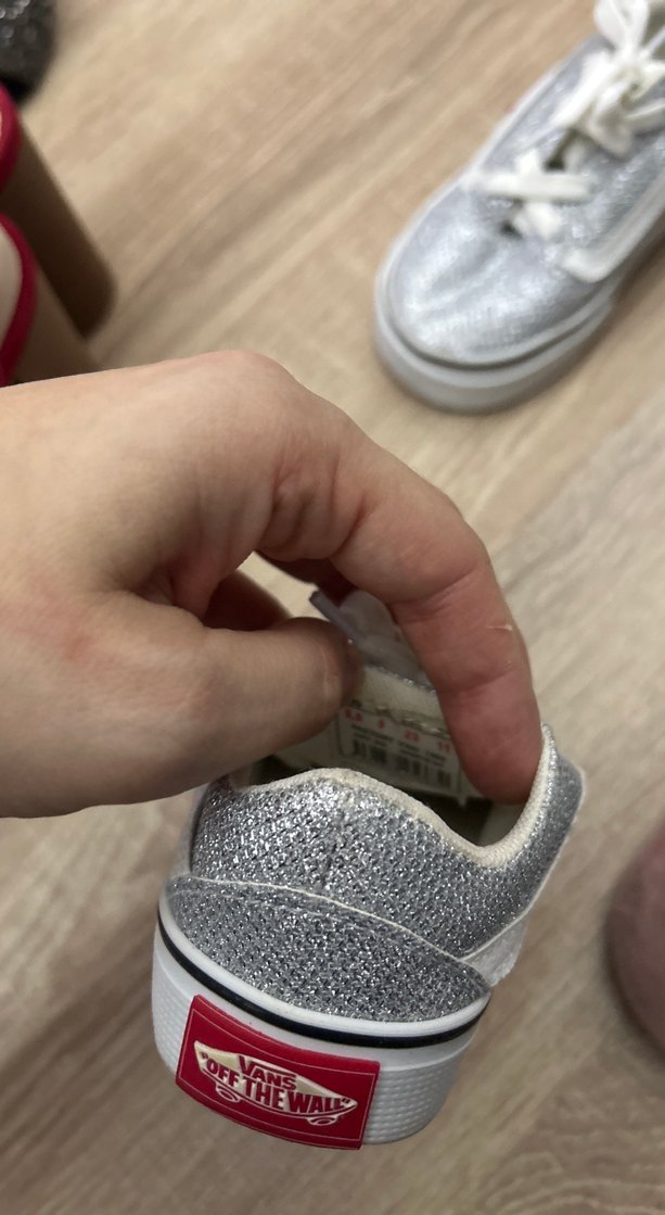 Kız Çocuk Gri Vans Spor Ayakkabı - Görsel 2