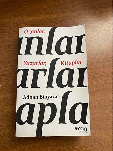 Kitap Adnan Binyazar Ozanlar Yazarlar Kitaplar