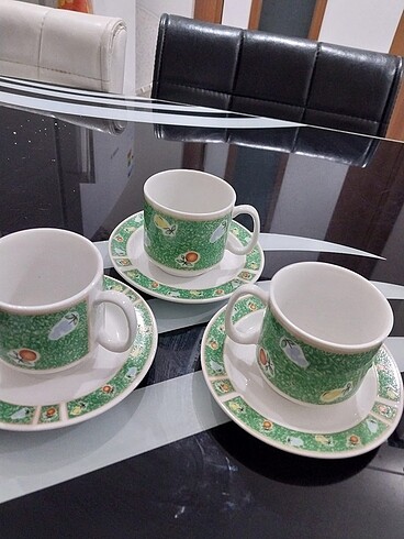 3 lü neskafe fincan takımı
