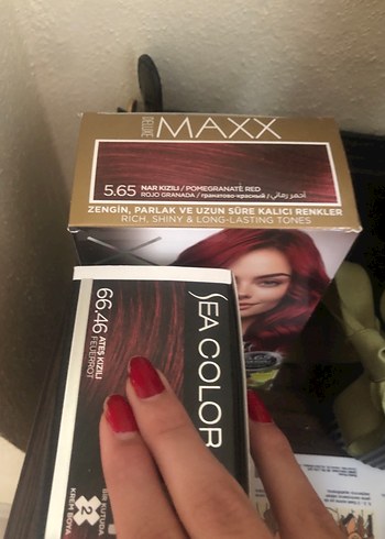 Kızıl saç boyası - Görsel 2