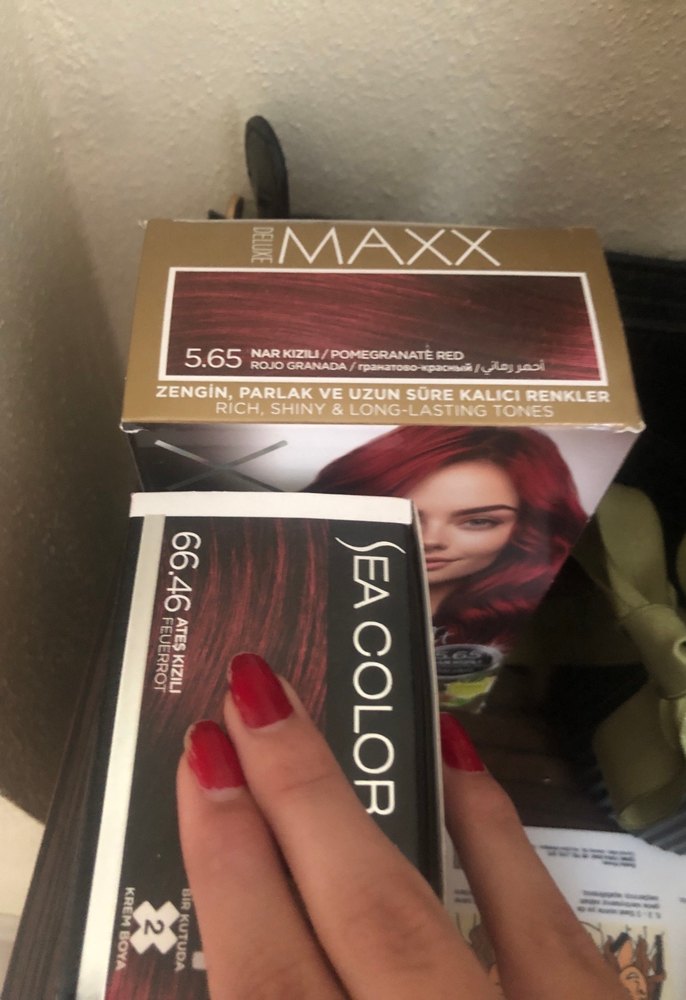 Kızıl saç boyası - Görsel 2