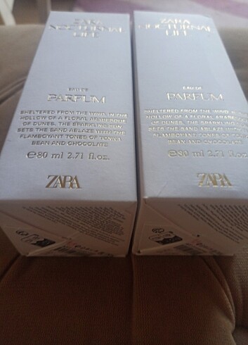Beden Renk Zara'dan Zara Nocturnal life 80 ml iki adet