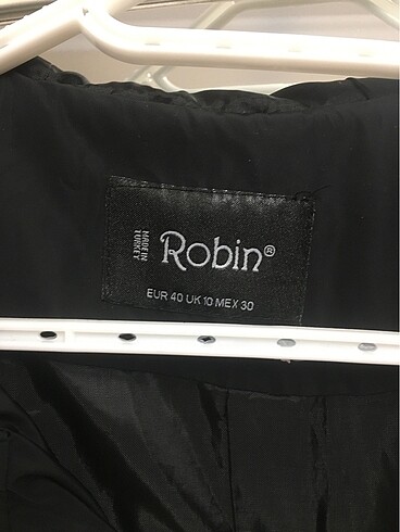 Robin Siyah yağmurluk