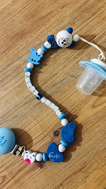 Beden Bebek Emzik Askı Aparatı