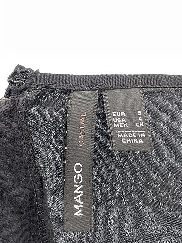 s Beden siyah Renk Mango Kısa Elbise %70 İndirimli.