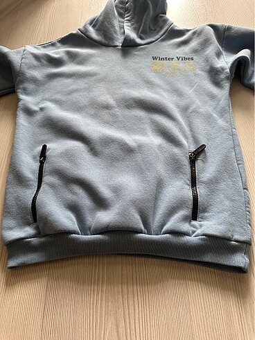 11-12 Yaş Beden Çocuk kapüşonlu sweatshirt