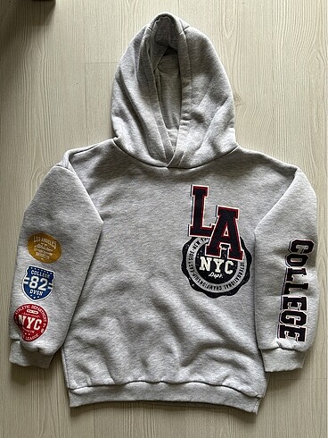 Çocuk kapüşonlu sweatshirt