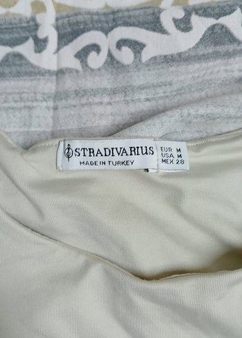 Stradivarius Bej Kolsuz Bodysuit