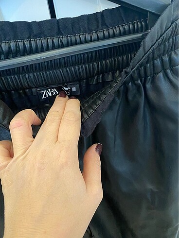 xs Beden Zara deri pantolon xs beden hasarsız 1.55-1.60 boy 55 kiloya kad