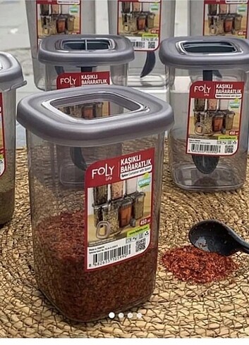 Diğer 6 adet kasikli baharatlik 450 ml