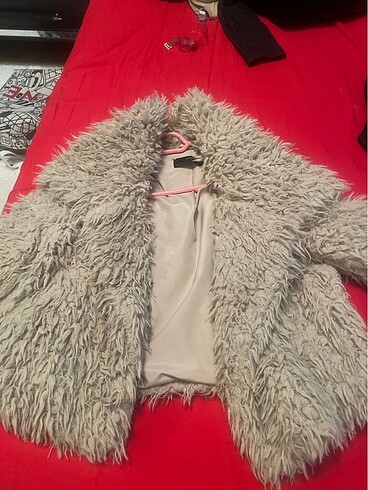 Zara xs peluş mont